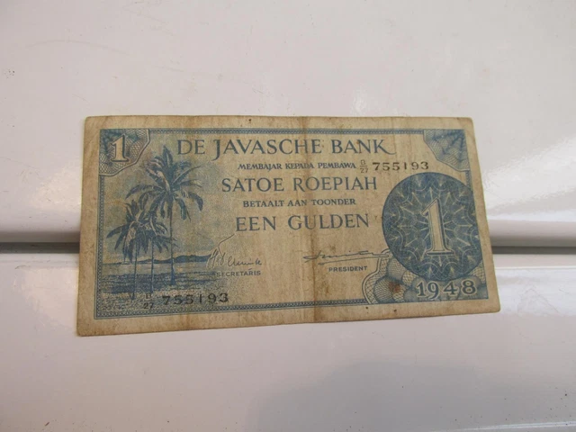 1948 De Javasche Bank ... 1 Gulden