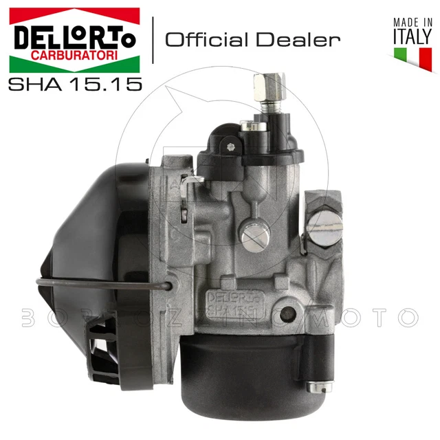 CARBURATEUR DELL'ORTO SHA 15.15 Cyclomoteurs Minarelli Rizzato Franco ...