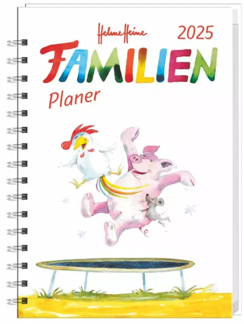 Heine Helme | Helme Heine: Familienplaner-Buch A5 2025 | Taschenbuch | Deutsch