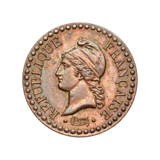 France - Un Centime Dupré 1849 A (Paris) - SUP