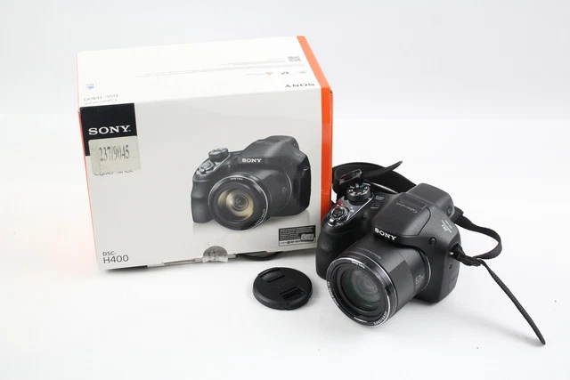 CÁMARA PUENTE DIGITAL Sony Cybershot DSC-H400 funciona con lente