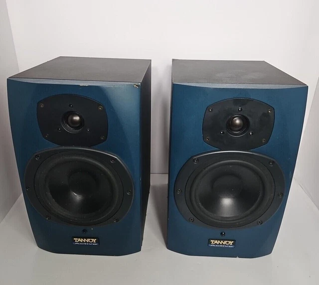 TANNOY REVEAL ACTIVE Monitor Speakers Pair Blue £170.00 PicClick UK