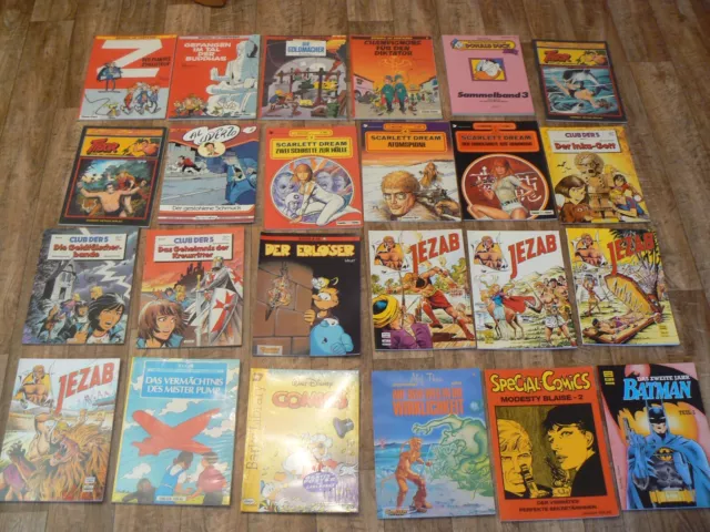 Klassik Comic Sammlung Konvolut 44 SC + 11 HC-Alben + 65 Hefte + TB 70er/80er