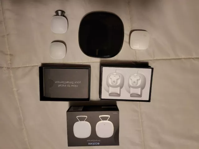 Ecobee 4 Smart thermostat & smart sensor 2 pack EB-RSHM2PKC-01