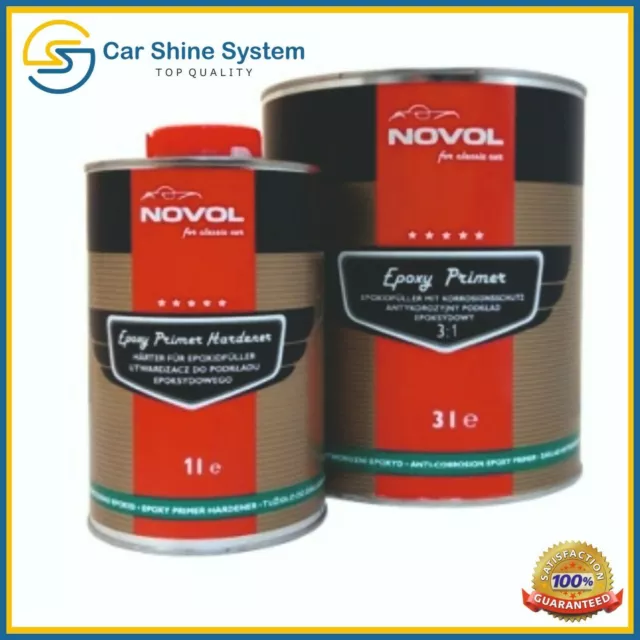 Novol for Classic Car EPOXY PRIMER 3:1 KIT  Anti-corrosion epoxy primer 4L