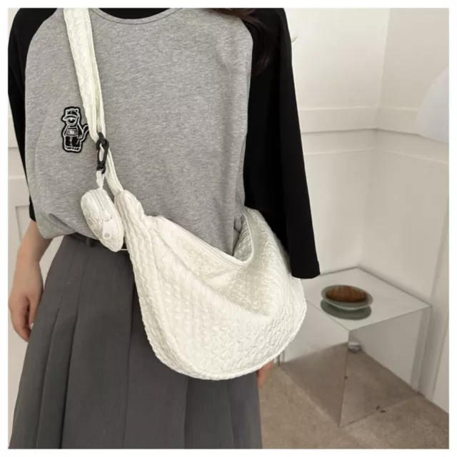 Solid Color Crossbody Bag Purses Totes Bag Fashion Shoulder Bag  Ladies