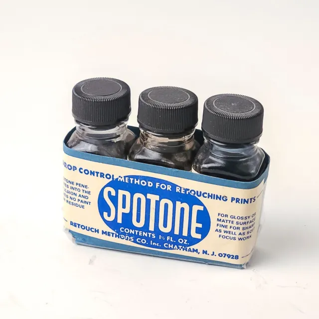 Tinte de retoque Spotone vintage para B&W conjunto de 3 (#0, 1 + 3)