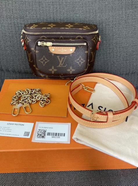 Louis Vuitton Teddy Bum Bag 14145 Ivory/Brown Ladies Waist Bag