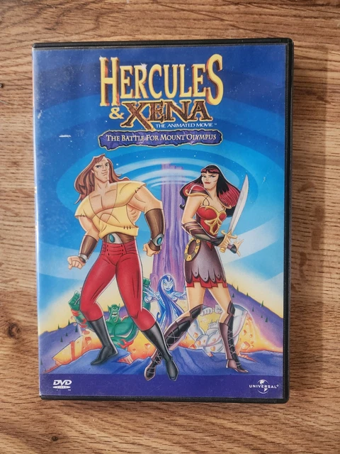 HERCULES XENA - The Animated Movie: The Battle for Mount Olympus (DVD ...