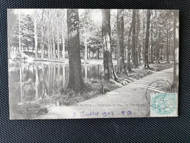 CPA 94 NOGENT-SUR-MARNE - Petit Lac du Bois de Vincennes