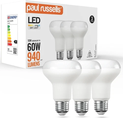 paul russells Daylight E27 Spotlight 10W LED Reflector R80 Light Edison...