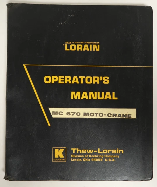 Lorain Crane FOR SALE! - PicClick display picture 2