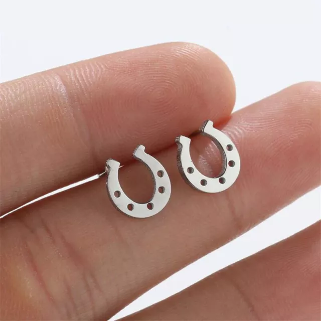 Earrings Horse & Western Jewellery Jewelry Ladies  Horseshoe Earrings Silver