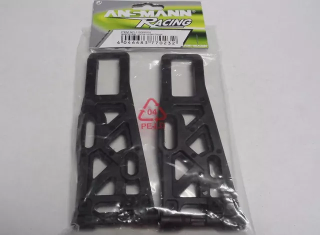 Ansmann Kryptonite Front Lower Suspension Arms: 115000501