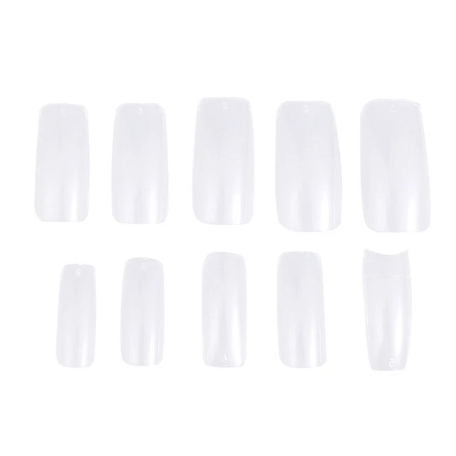 500 Pcs Artificial Full_Half_French Cover False Nail Tips Nails