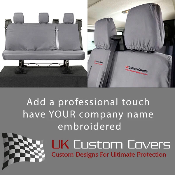 FORD TRANSIT CUSTOM Trend (2023+) Tailored Rear Seat Covers