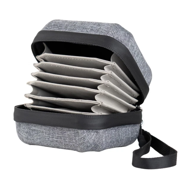 Pochette Filtre Nylon Étui Portefeuille 10 Poches Pour Filtres Objectif Photo - 37 à 82mm Poche Filtrante