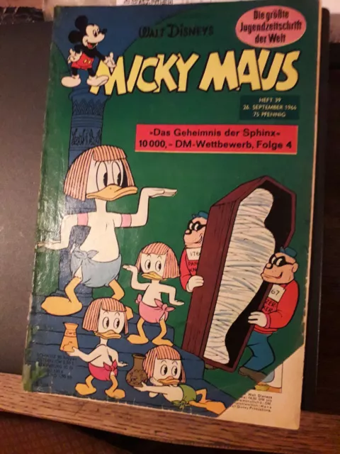 Micky Maus-Heft 39 vom 26. September 1964 (Mit Sammelbild!) Z 2