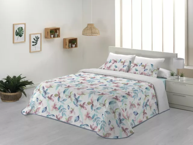 colcha bouti de flores grandes cama 150,180,135 90,80,120,80,160 calidad JVR