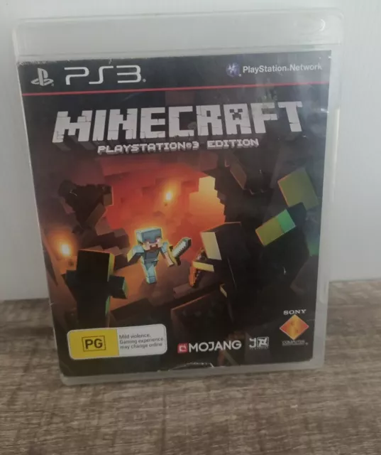 Minecraft PlayStation 3 Edition PS3 Game (in Good Condition)