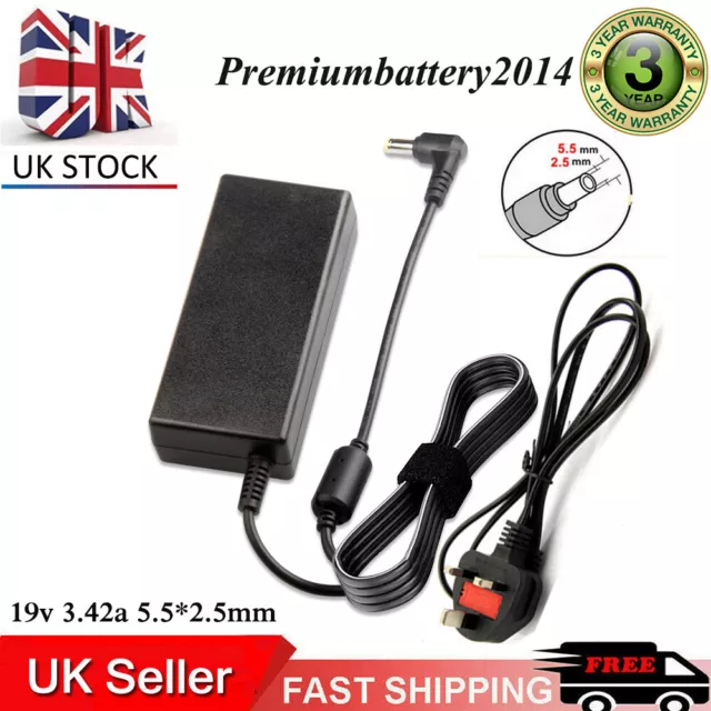 Charger Adapter FOR TOSHIBA Satellite PRO A200 A300 L300 L40 V85 L350 L450 65W