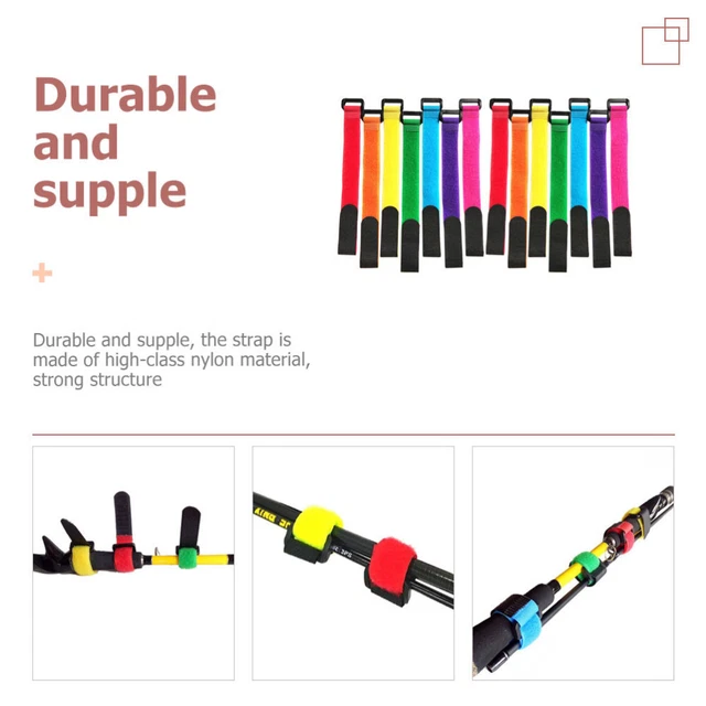 20Pcs Täglichen Gebrauch Outdoor Pol Strap Für Befestigung Täglichen Angeln 6