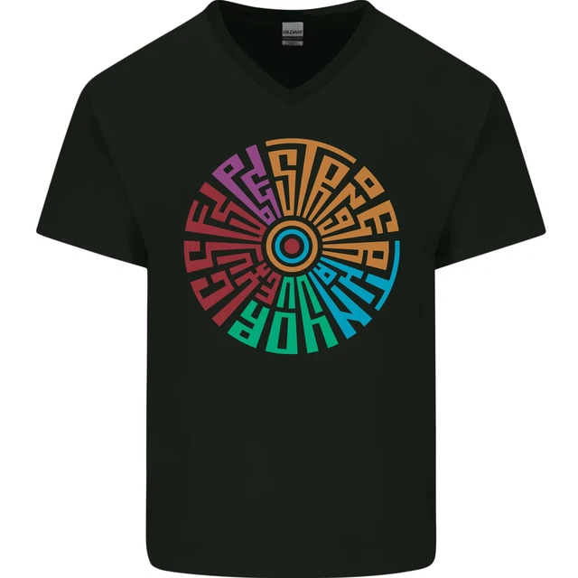 T-shirt da uomo scollo a V scollo a V Gym Be Stronger Than Your Excuses