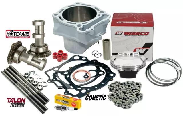 LTR450 LTR 450 98mm Big Bore Kit Hotcams 474cc Top End Hot Cams Rebuild Kit