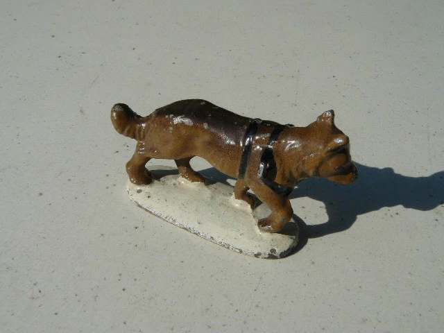 Figurine Quiralu – Traîneau Et Son Chien, échelle 1:32 (60mm), Aluminium, Fabrication Française, état Neuf
