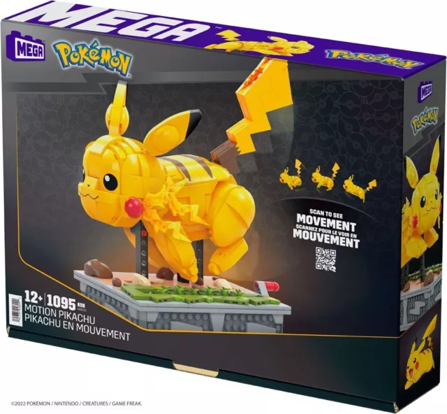 Mattel MEGA CONSTRUX POKÉMON MOTION PIKACHU BEWEGLICHES BAUSET