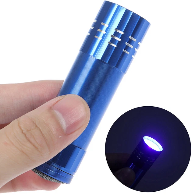 Nail Droger Mini 9 Led Verlichting Zaklamp Uv Lamp Draagbare Nail Gel  Lamp ba