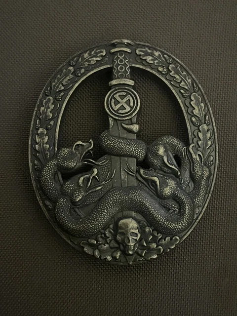 Insigne anti Partisan Bandenkampfabzeichen Vercors Waffen Libération élite ww2