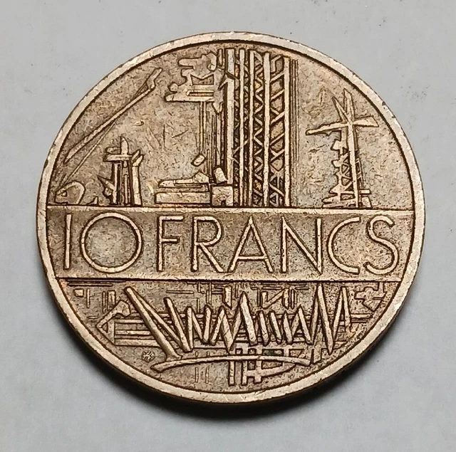 1978 France 10 Francs - Copper-Aluminium-Nickel Coin - Fifth Republic - KM#940