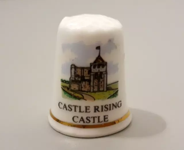 Vintage Thimble CASTLE RISING CASTLE Cotswold Fine English Bone China