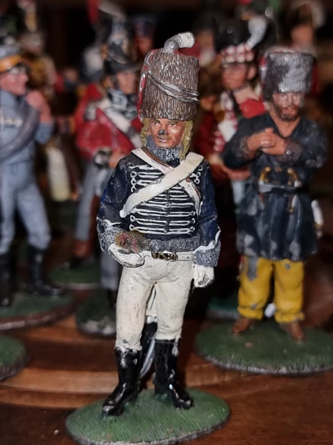 Soldat De Plomb 90mm 1er Empire - Chevau-léger Au Sabre, à Peindre