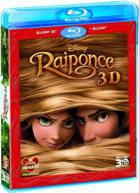 Raiponce 3D - Walt Disney  [ Blu-Ray 3D + Blu-ray ]  Très bon état !