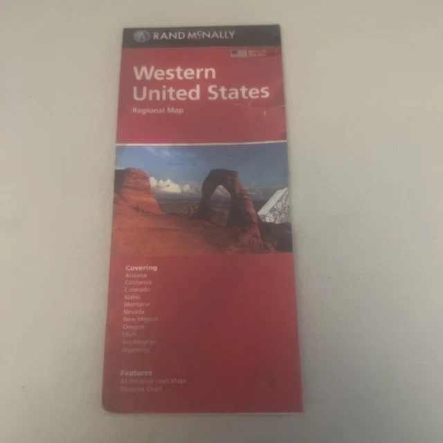 RAND MCNALLY FOLDED Map: Western United States by Rand McNally (2021