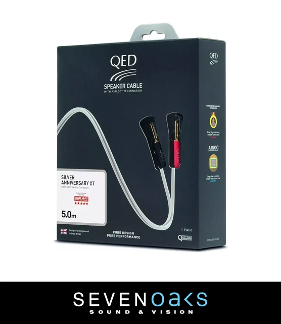 QED Silver Anniversary XT Bi-wire Speaker Cables (New - View #13