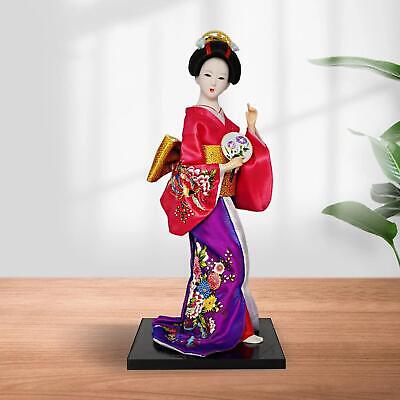 Sharplace Poupees Antique Geisha Japonaise Kimono Kabuki Figurine Idéal Cadeau pour Fillette Enfant 12 # 1 