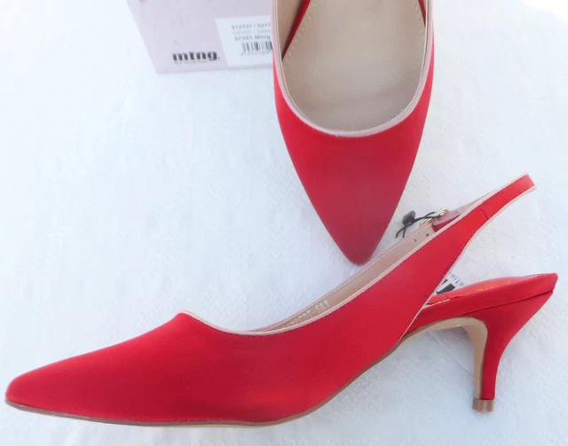 Escarpins Maria Jaen En Cuir Rose - Taille 37, Talons 2-7cm, Neufs Avec Boîte (destockage)