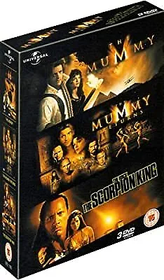 The Mummy / The Mummy Returns / The Scorpion King [DVD], , Used; Good DVD