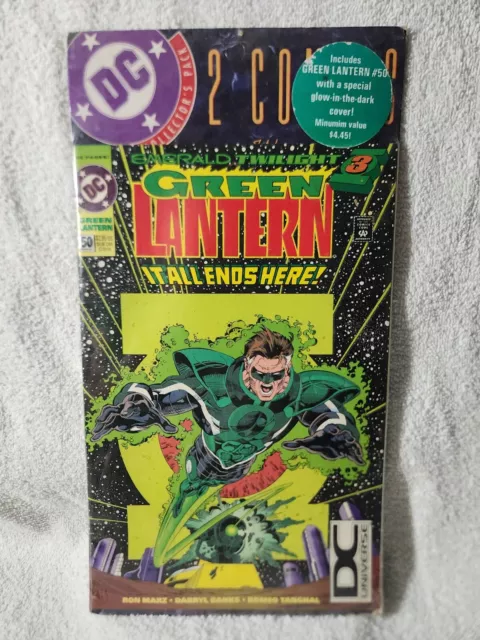 VHTF! GREEN LANTERN 50 & 52 DC Universe Logo Variant 2 Comic Collector's Pack