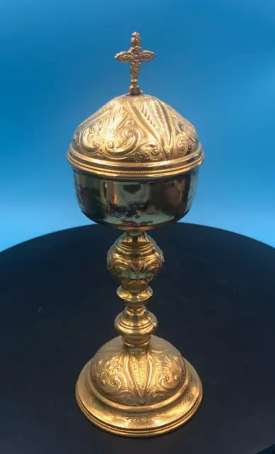 CATHOLIC CHURCH STERLING Cup CIBORIUM Chalice 4 TABERNACLE