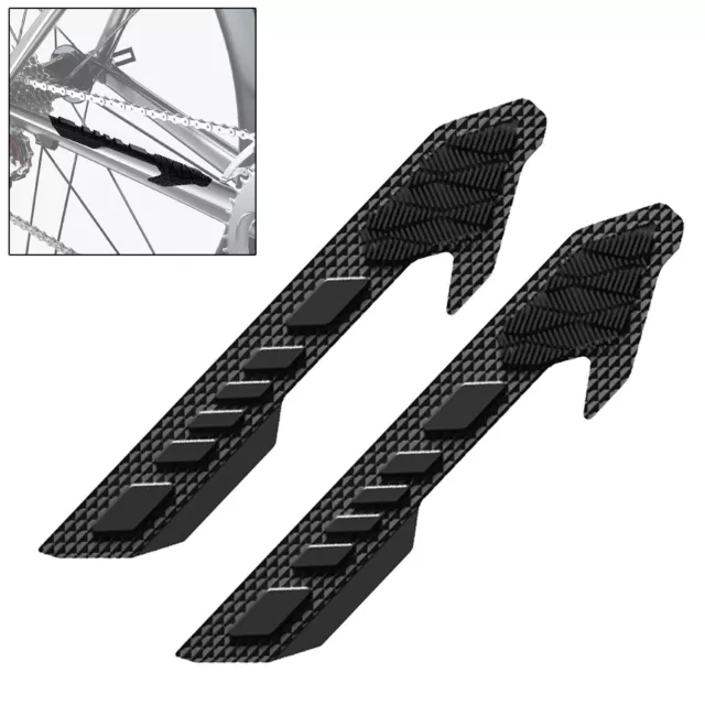 Tapis de chaîne de vélo premium cadre en silicone protection pour VTT et vélo