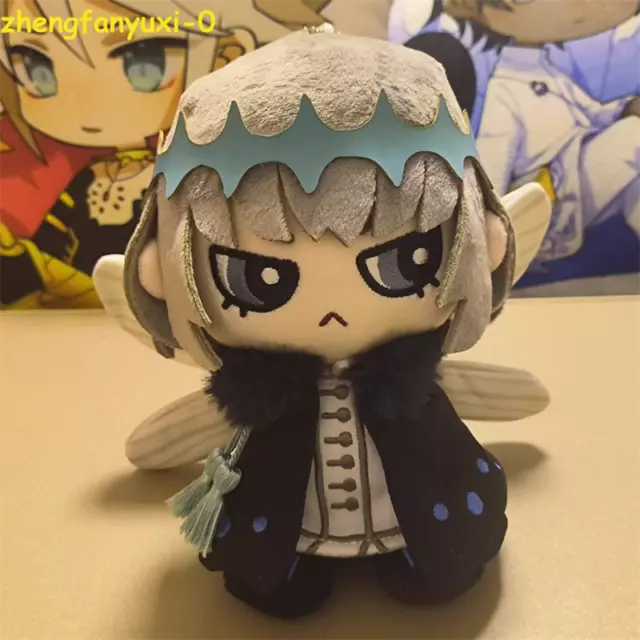 Fate Grand Order FGO Oberon Vortigern Plush Doll Stuffed Toy 15cm Key Chain Gift