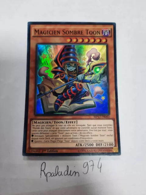 ♦Yu-Gi-Oh!♦ Magicien Sombre Toon MP17-FR083 Super rare