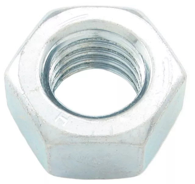 Sechskantmutter 1/4-28 UNF Stahl Grade 5 verzinkt - Hexagon Full Nut 1/4-28 UNF