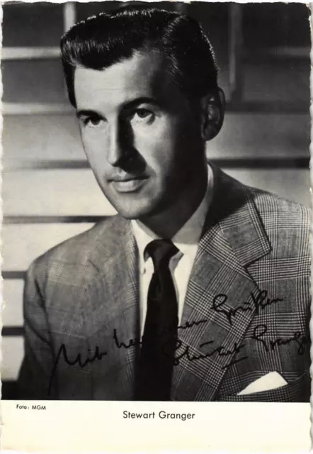 CPA AK FILM STAR Stewart Granger (94148)