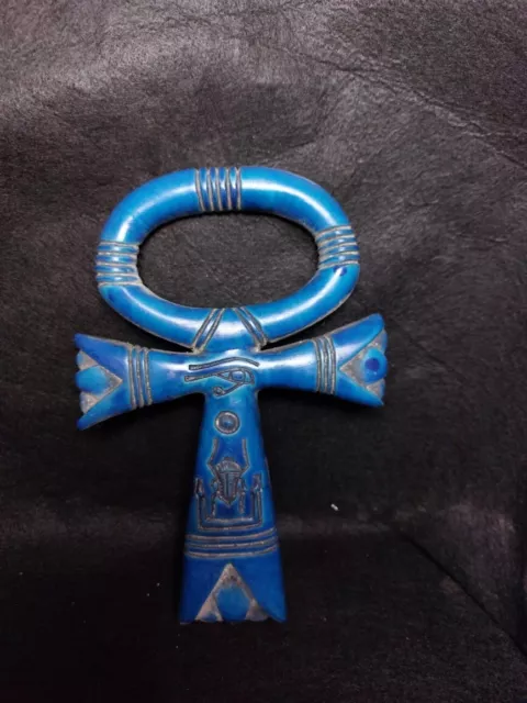 Egyptian ANKH of Ancient Pharaonic Antique Statue old Egyptian Unique Rare BC