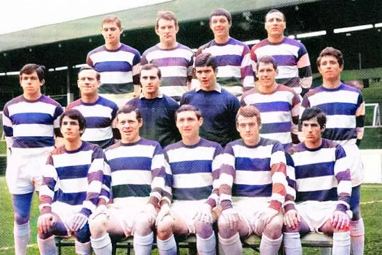 Qpr Football Team Photo>1966-67 Season